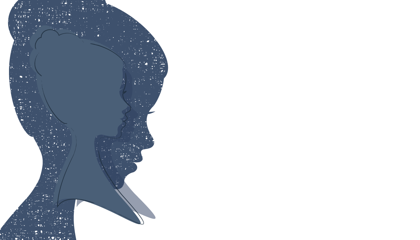 silhouette of a woman