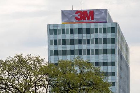 Exterior of 3M office building
