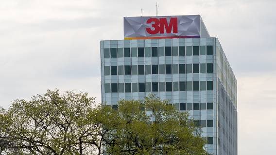 Exterior of 3M office building