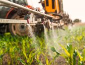 Crop Sprayer spraying pesticides