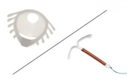 Mirena IUD and Dalkon Shield devices