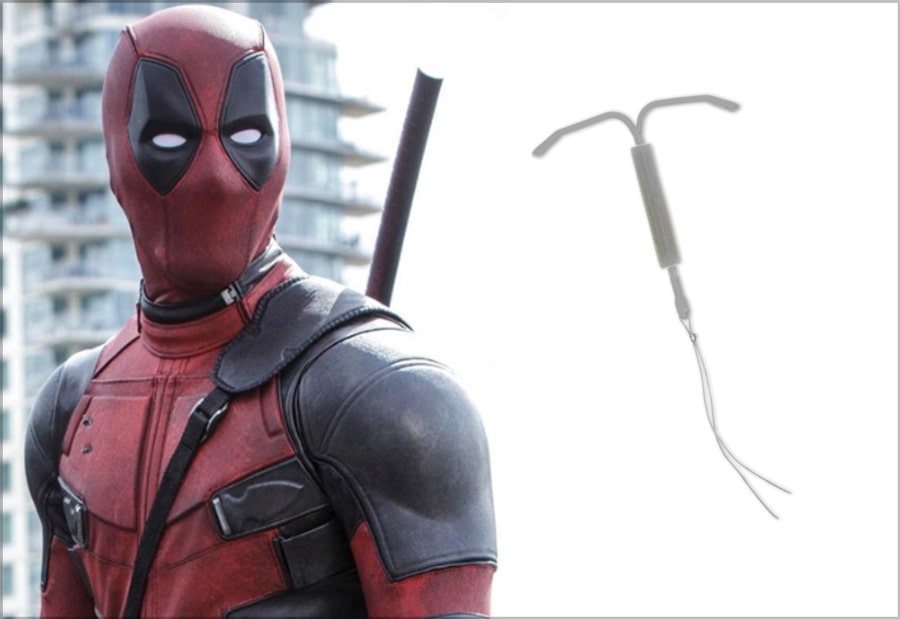 Deadpool with IUD