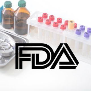 FDA sign with medical equipment