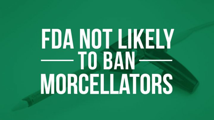 FDA-Morcellators Green power morcellator