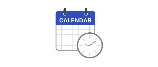 Calendar and clock