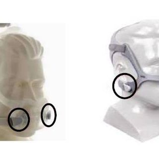 Philips CPAP masks with magnets
