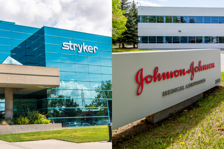 Stryker and Johnson & Johnson