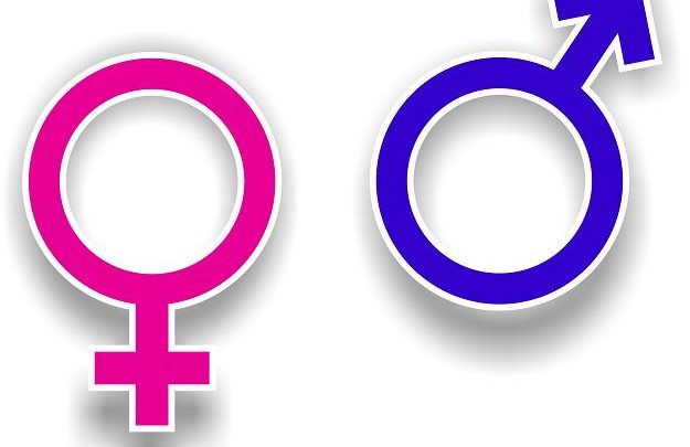 hormone replacement therapy male and female symbols