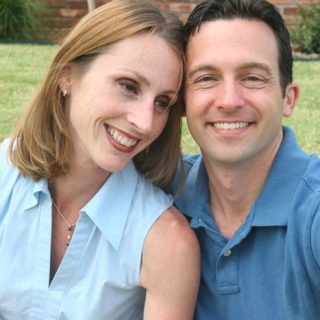 Ami Dodson and her husband