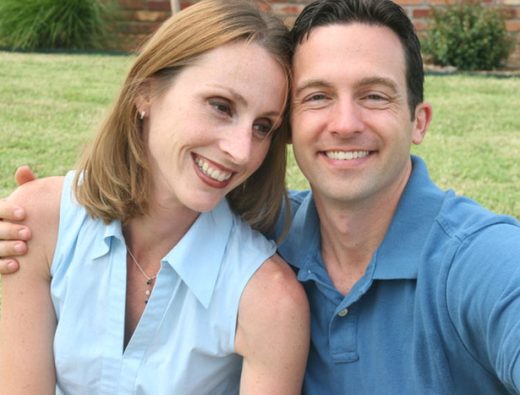 Ami Dodson and her husband