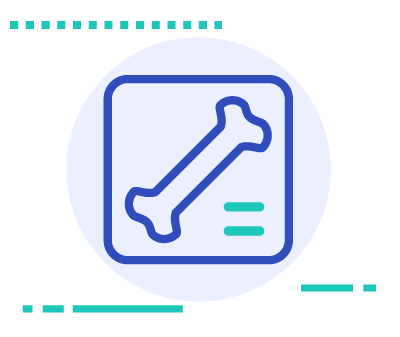 Bone scan icon