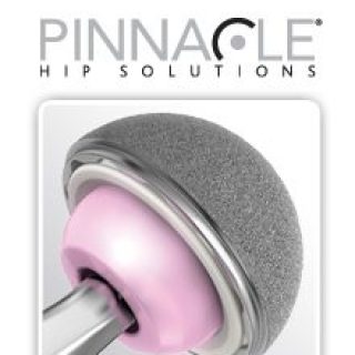 Depuy Pinnacle Hip Logo and hip implant