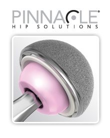 Depuy Pinnacle Hip Logo and hip implant