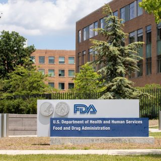 FDA building and sign