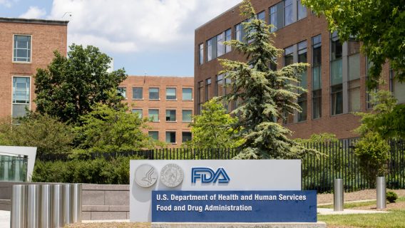 FDA building and sign