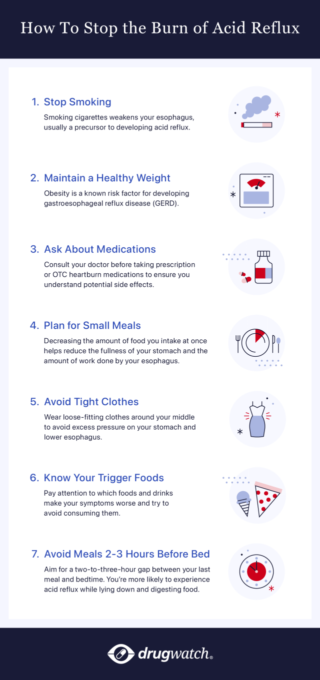 Seven tips for minimizing GERD symptoms