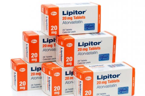 Boxes of Lipitor Pills