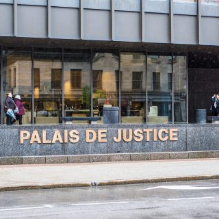 Palais de justice in Quebec, Montreal.