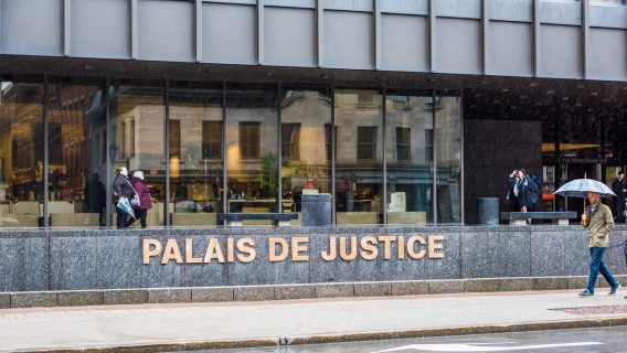 Palais de justice in Quebec, Montreal.