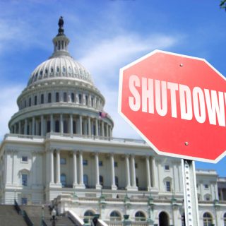 government shutdown US capital building
