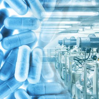 Pharmacy plant and pills