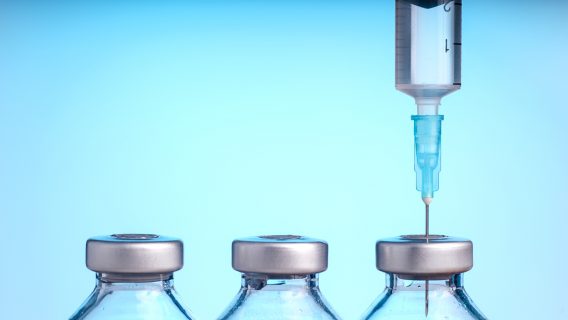 Medical vials and Syringe