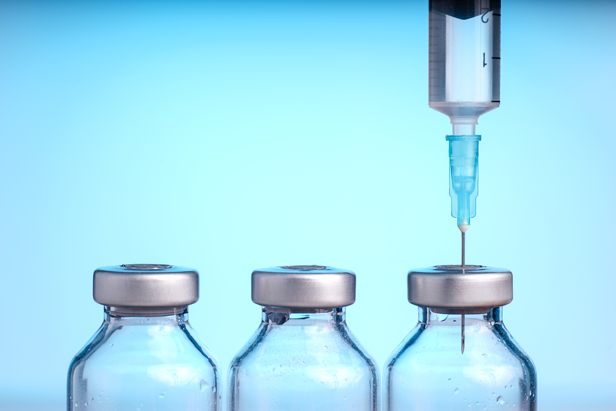 Medical vials and Syringe