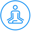 cross leg icon