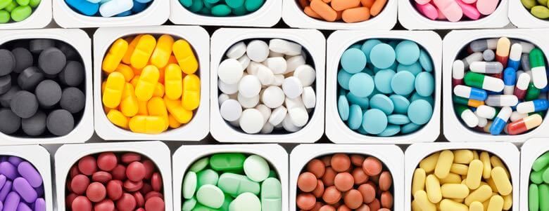 multiple prescription pills