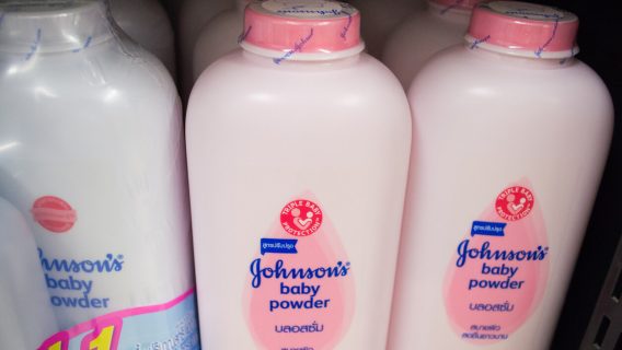 Johnson and Johnson baby powder