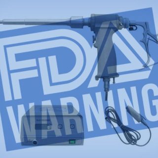 Power Morcellator parts with FDA warning