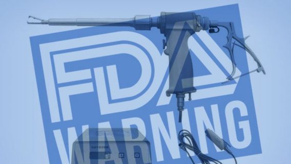 Power Morcellator parts with FDA warning