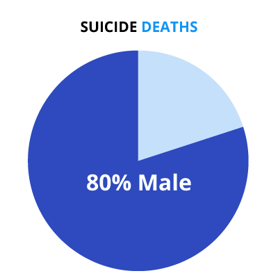 Suicide statistic for men