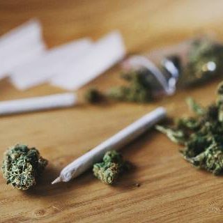 Marijuana papers, bags and joints