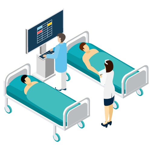 Operating table illustration