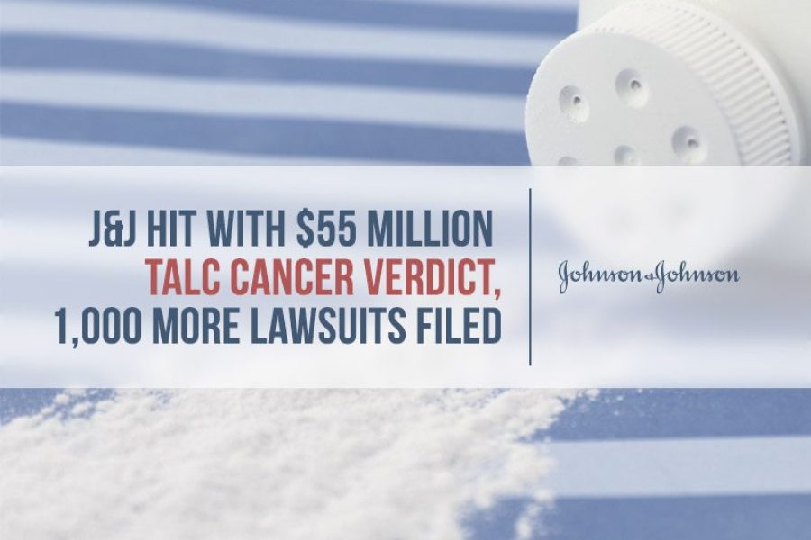 spilled talcum powder