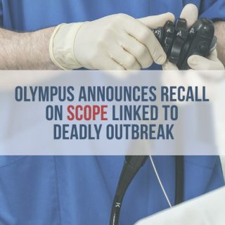 Doctor adjusts Olympus Scope
