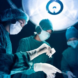 surgeons operating