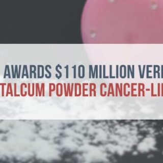 Spilled Container of Talcum Powder