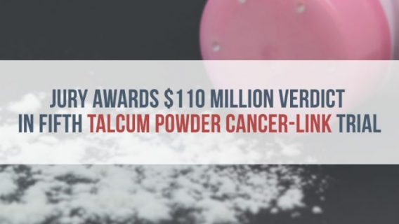 Spilled Container of Talcum Powder