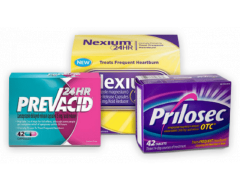 Nexium Prilosec Prevacid proton pump inhibitors