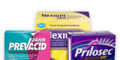 Nexium Prilosec Prevacid proton pump inhibitors