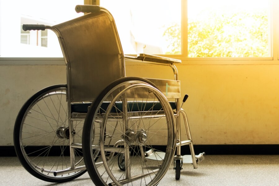 Nursing home wheelchair