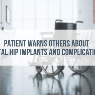 Empty wheelchair sitting in a hospital hallway