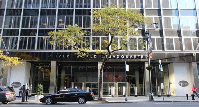 Picture of Pfizer World Headquarters in Manhattan, New York