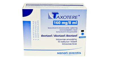 Taxotere 160mg/8ml Box