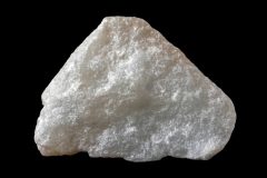 White talc mineral