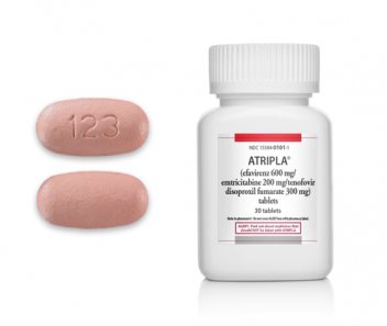 Atripla tablets and bottle