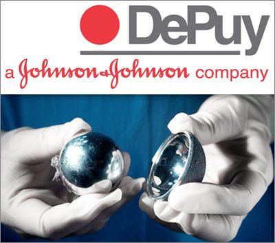 Discontinue metal-on-metal hip implants gloved hands holding metal-on-metal hip implant