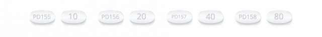 Lipitor Dosage 10 mg, 20 mg, 40 mg and 80 mg.